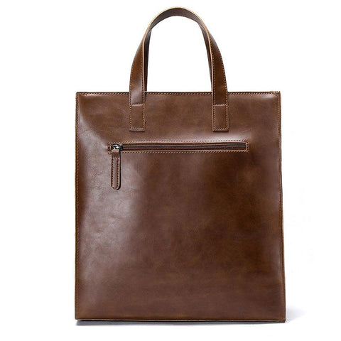 Office Bags Crazy horse Leather Handbag New computer-BS00443-Veeddydropshipping