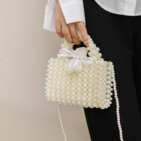 Women Designer Small Beading Handbags Brands Party Evening-BS00173-Veeddydropshipping