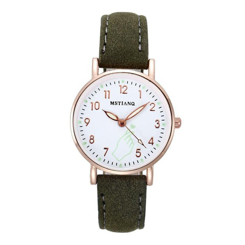 Watch Simple  Dial Quartz Clock Watch Wrist For Girls-JW00931-Veeddydropshipping