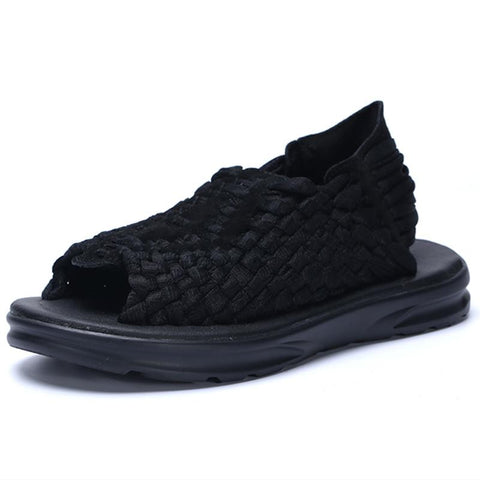 Men Women Beach Outdoor Mens Casual Woven Shoes-BS01546-Veeddydropshipping