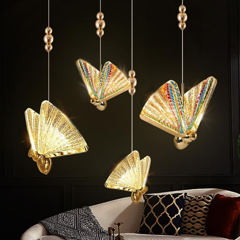 Butterfly Led Pendant Lights Hanging Lamp-TI00314-Veeddydropshipping