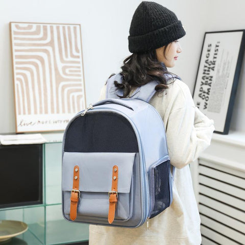 Soft Travel Pet Carriers Portable Foldable Bag-HA01986-Veeddydropshipping