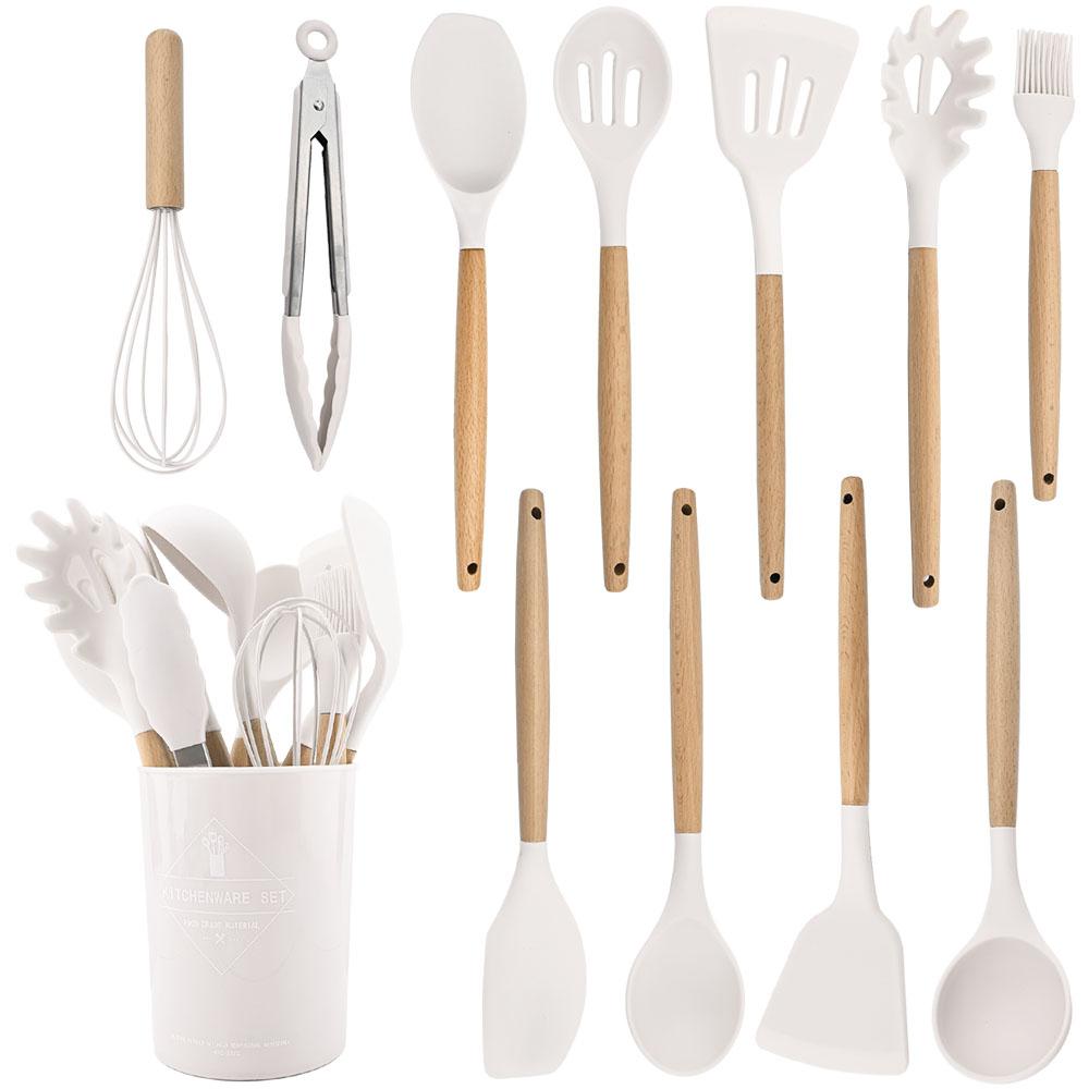Silicone Kitchenware Cooking Utensils Set Non-stick-HA01340-Veeddydropshipping