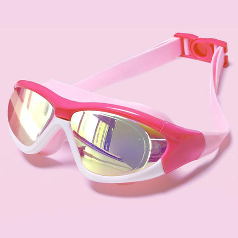Goggles Waterproof and Anti-fog HD Swimming Glasses Swimming Cap Swimming -OS00172-Veeddydropshipping