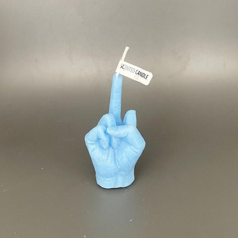 Middle Finger Shaped Gesture Scented Candles-HA00351-Veeddydropshipping