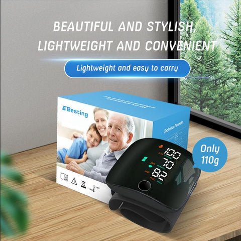 Digital Wrist Blood Pressure Monitor Recharge-BH00779-Veeddydropshipping