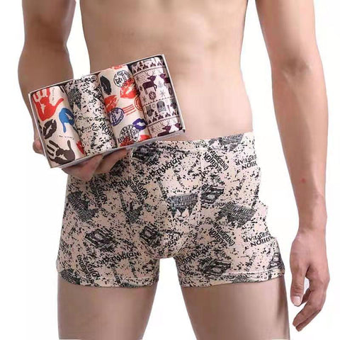 Male Underpants Man Pack Shorts Boxers Underwear Fashion Sexy Mens Boxer-MF01651-Veeddydropshipping