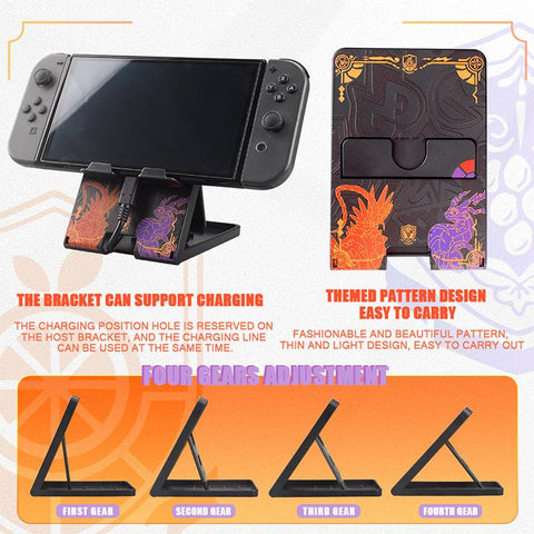 for Nintendo Switch Scarlet and Violet Skin Shell Case Hard PC Console Protective-CE01354-Veeddydropshipping