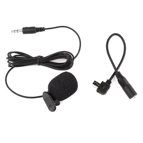 3.5mm Active Clip Microphone with Mini USB Audio Adapter Mic Cable-CE00466-Veeddydropshipping
