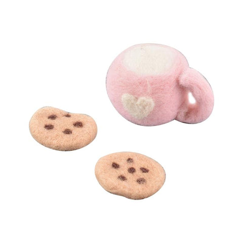 DIY Baby Wool Felt Milk Bottle+Cookies Decorations Newborn Photography-TB00777-Veeddydropshipping