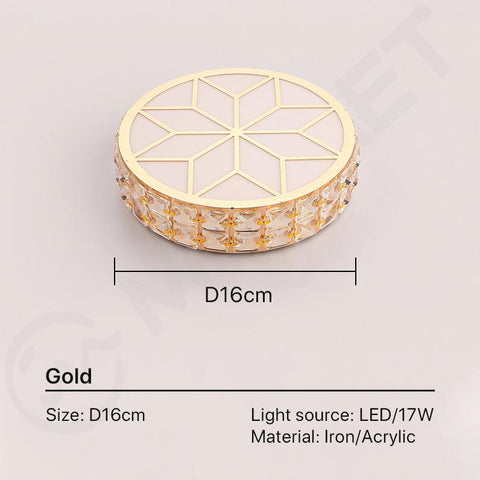 Crystal Ceiling-lamp LED  Glass Chandelier-TI00277-Veeddydropshipping