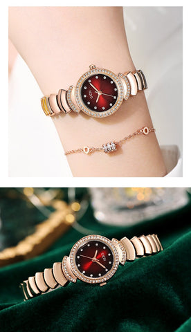 Luxury Waterproof Stainless Steel Bracelet Watch for Women,-JW01091-Veeddydropshipping