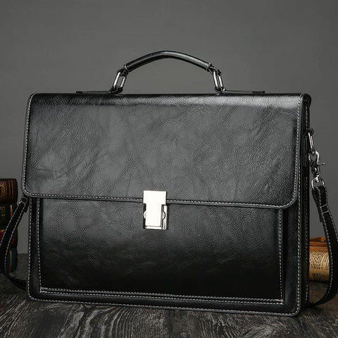 Men Business Document Hand Lock Multi-functional Shoulder-BS00479-Veeddydropshipping