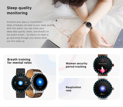 Smartwatch Waterproof Fashion Business Woman -JW01066-Veeddydropshipping