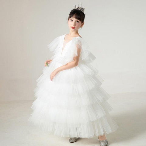 Teenage Girls Dress Children&#39;s Clothing Party Elegant Princess Long-TB00868-Veeddydropshipping