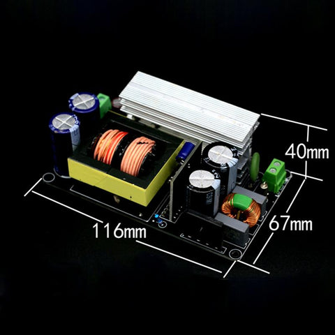 600w LLC Power Amplifier Switching Power Supply Board Single Double -CE00815-Veeddydropshipping