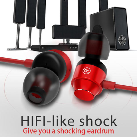 Metal in ear type-C earphone wired earphone with earplug subwoofer earphone-CE00159-Veeddydropshipping