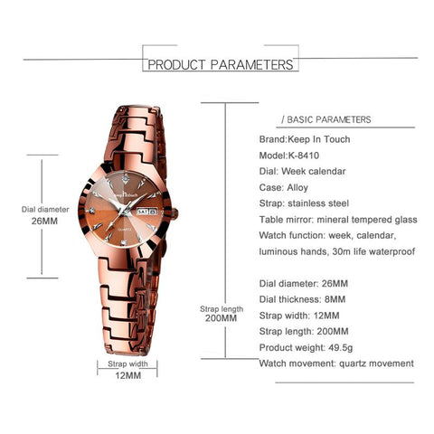 Fashion Watch Luxury  Quartz Ladies  Bracelet Watch -JW00881-Veeddydropshipping