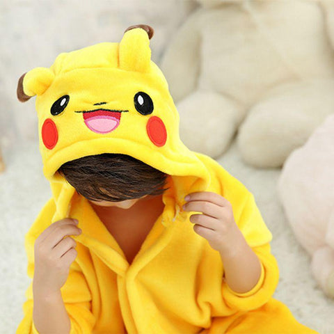Animal Panda Pajamas Boy Girl Unicorn Winter Christmas Dinosaur Kids-TB01040-Veeddydropshipping