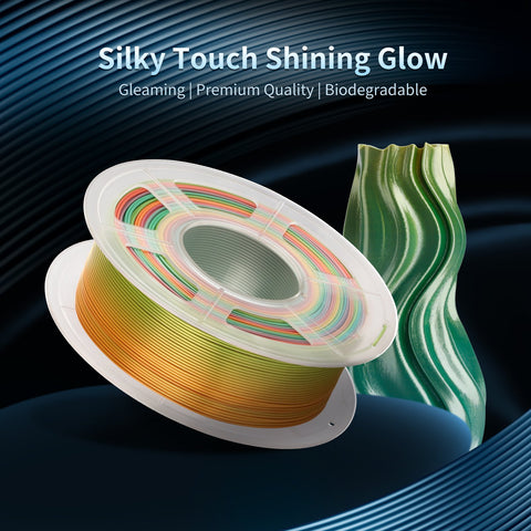 Silk PLA 3D Printer Filament 1.75mm 1kg/Roll PLA Filament 3D Printing Material-Veeddydropshipping