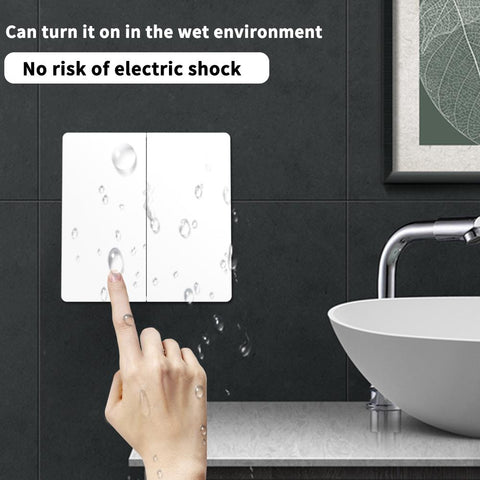 SIXWGH Smart Home Wireless 433mhz Light Switch House Improvement Self-Power-TI01106-Veeddydropshipping