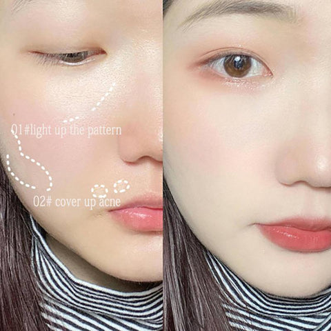 Full Cover Liquid Concealer Cream Foundation-BH00617-Veeddydropshipping