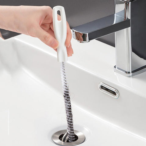 Dredging Brush Bathroom Hair Sewer Sink Cleaning Brush-HA01092-Veeddydropshipping