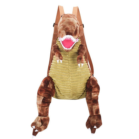 Children Dianosaur Backpacks Kids Doll Plush Bag 3D Dinosaur Baby-TB00025-Veeddydropshipping