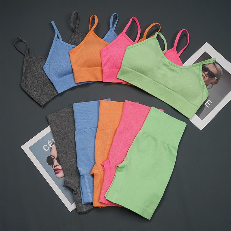 Tracksuit Seamless Women Yoga Set Workout Sportswear Gym Clothing Fitness Bra High-OS00856-Veeddydropshipping