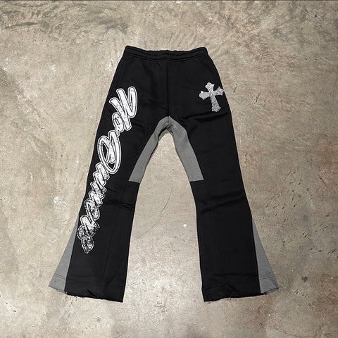 Korean Fashion Gothic Jogging Sweatpants Women-WF00569-Veeddydropshipping