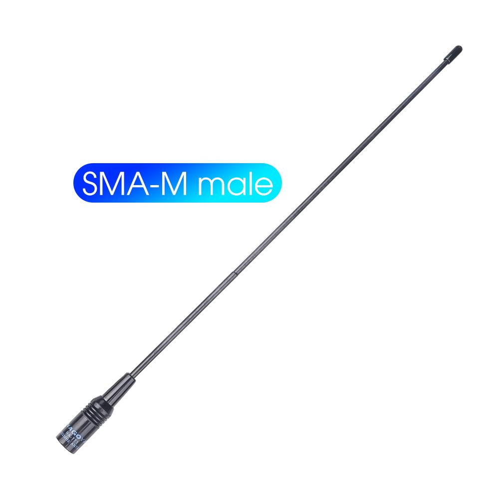 Mini Walkie-talkie Accessories NA-771 SMA-M Antenna Soft Dual Band 144/430MHz Aerial -CE00967-Veeddydropshipping