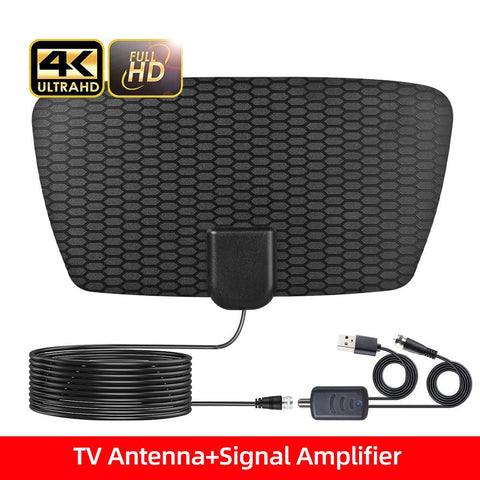 Miles Dvb T2 clear tv antenna with Amplifier 8K 4K Digital 1080P Booster-CE00826-Veeddydropshipping