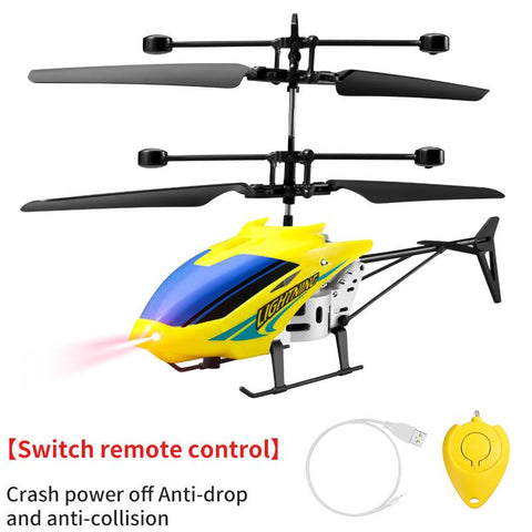 Mini Drone RC Helicopter Drop-resistant Induction Suspension Aircraft LED Lighting-TB01423-Veeddydropshipping
