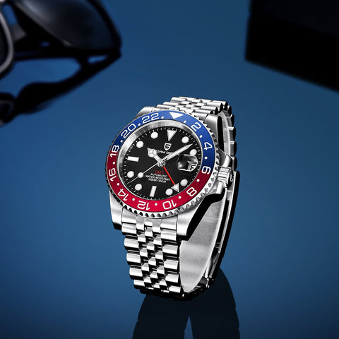 Luxury Men Mechanical Wristwatch Stainless Steel Watch -JW00602-Veeddydropshipping