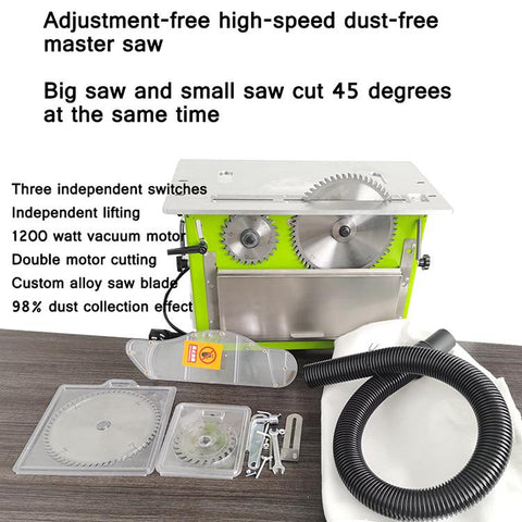 Lifting Table Saw Woodworking Sliding  Precision-TI00224-Veeddydropshipping