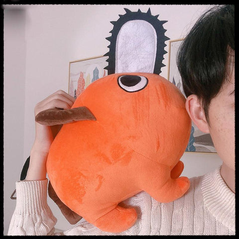 Anime Chainsaw Man Plush Toy Pochita Pendant Keychain Plush Dolls-TB01551-Veeddydropshipping
