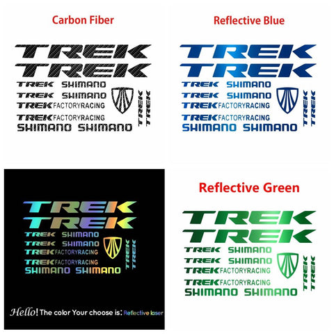 MTB DH Carbon Fiber Bike Decals Trek Road Cycling-AM00818-Veeddydropshipping