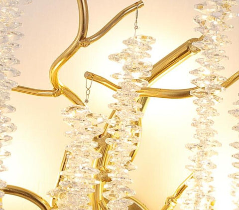 Crystal wall lamp bedside lighting modern-TI00460-Veeddydropshipping