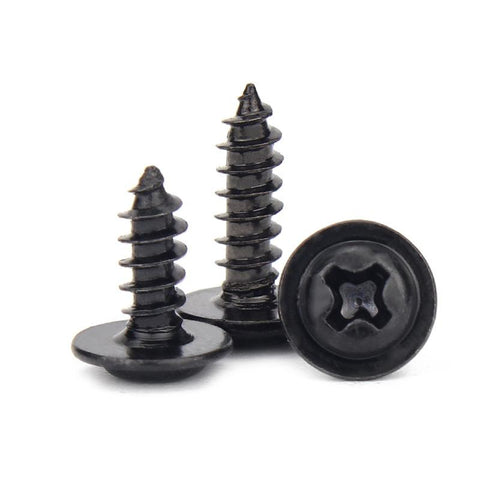 Screw Cross Round Head With Washer Cushion-TI00596-Veeddydropshipping
