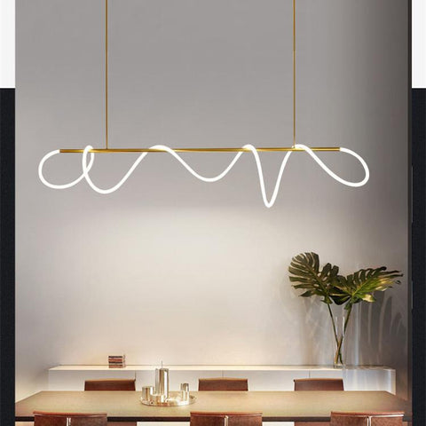 Led Tube Ceiling Chandelier-TI00420-Veeddydropshipping