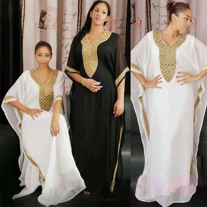 Turkey Muslim Chiffon Maxi Dress-Veeddydropshipping