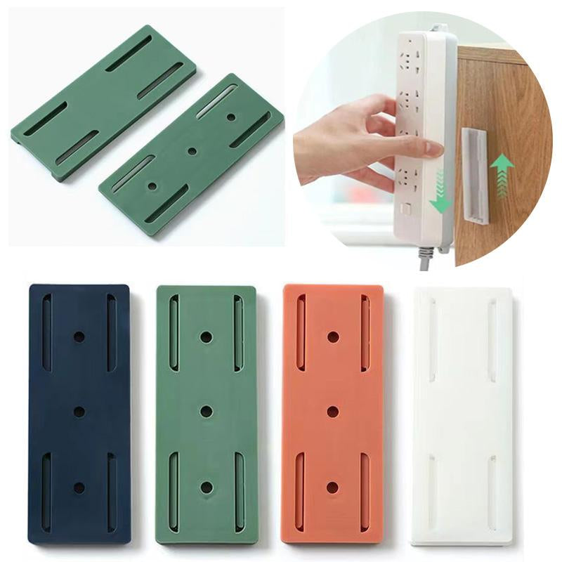 Self-Adhesive Power Socket Strip Fixator Wall-HA00849-Veeddydropshipping
