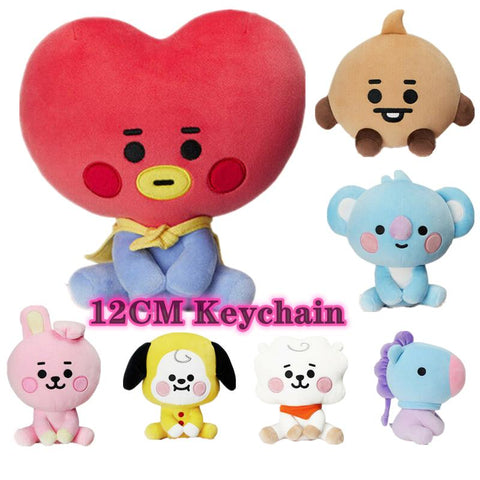 7pcs/set Original Korean Super Star Plush Toy Cartoon Animal Doll-TB01579-Veeddydropshipping