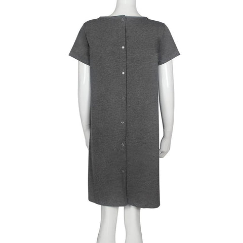 Women Maternity Nightgown Pregnant Short Sleeve Labor-TB00596-Veeddydropshipping