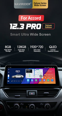 12.3&quot; Android 12 Screen For Honda Accord 2019 2020 2021 All In One-AM00531-Veeddydropshipping