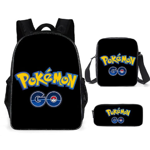 Pokemon Pikachu SchoolBag Storage Bag School Backpack-TB00077-Veeddydropshipping