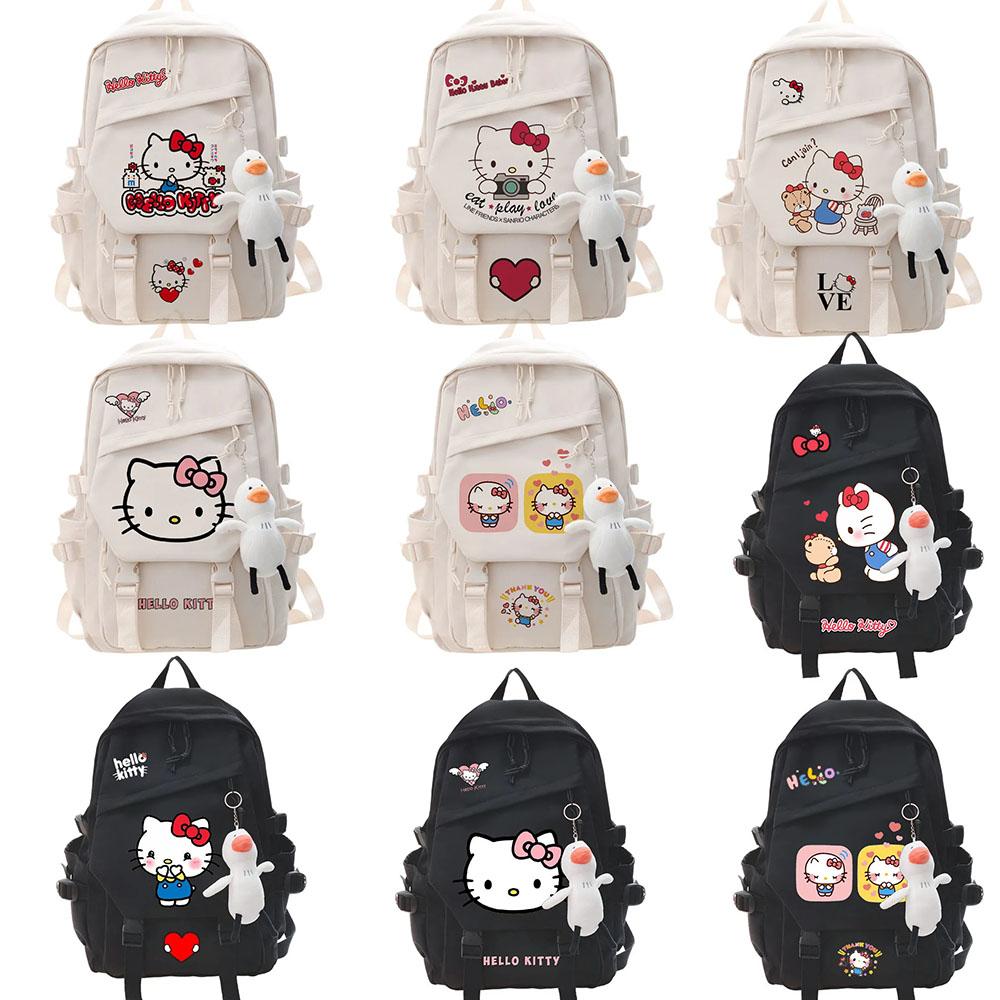 Large Capacity Bags Y2k Cute Hello Kitty Backpack Kawaii-TB00060-Veeddydropshipping