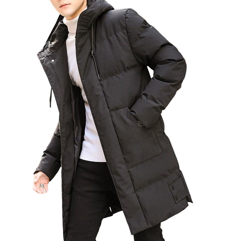 Jacket Long Down Cotton-padded Jacket Winter-Veeddydropshipping