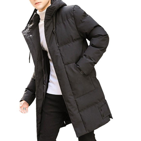 Jacket Long Down Cotton-padded Jacket Winter-Veeddydropshipping
