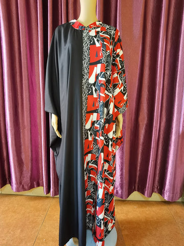 Plus Size African Maxi Dresses for Women-WF01690-Veeddydropshipping